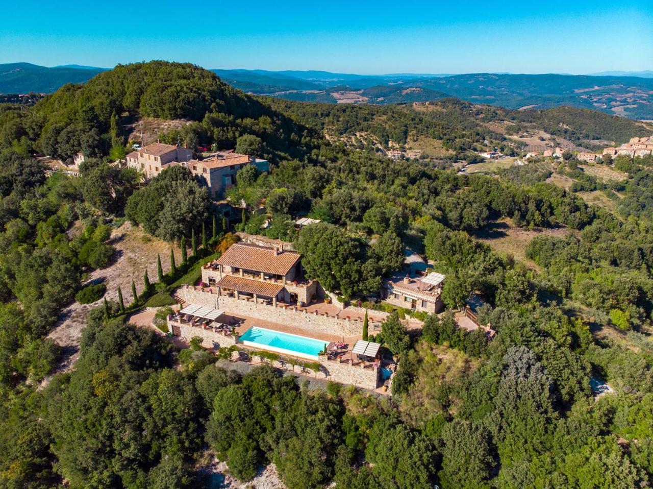 Poggio Alla Rocca Roccastrada Exterior foto